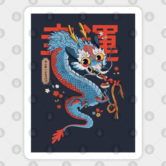 Lucky Dragon Magnet by ppmid